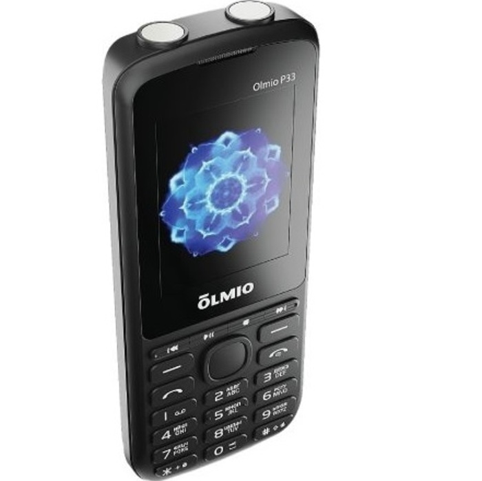 Телефон OlMIO P33 черный 2