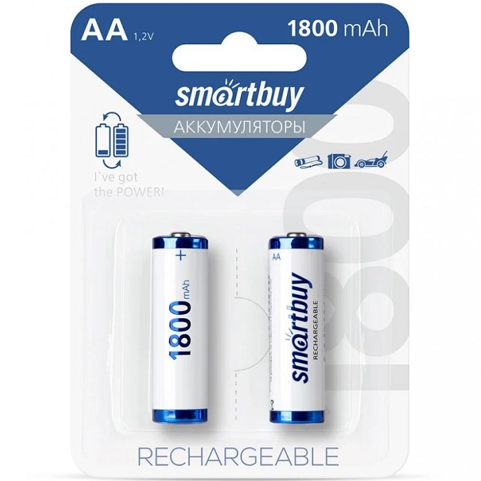 Аккумулятор Smartbuy R06 1800mAh BL-2 (24)