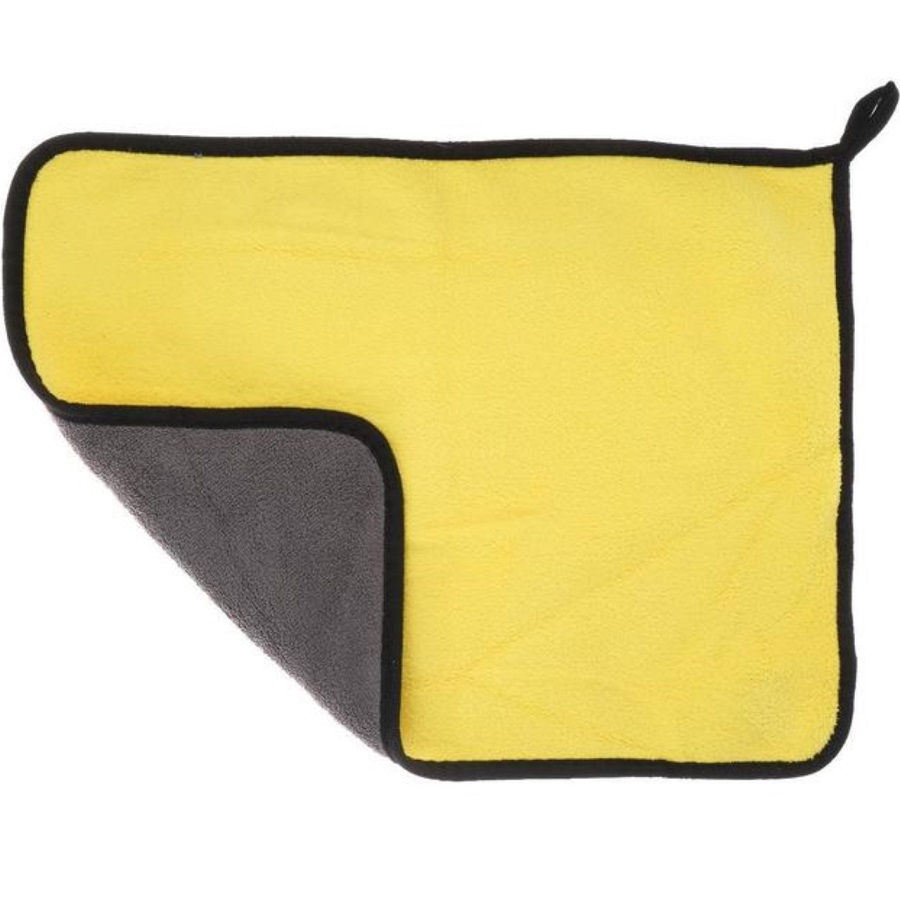 Микрофибра CARTAGE 350 г/м², 30×40 cм, желто-серая   5179745