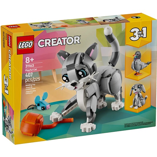 Конструктор LEGO CREATOR 31163 Игривый котик (Уп: 27*20*7)