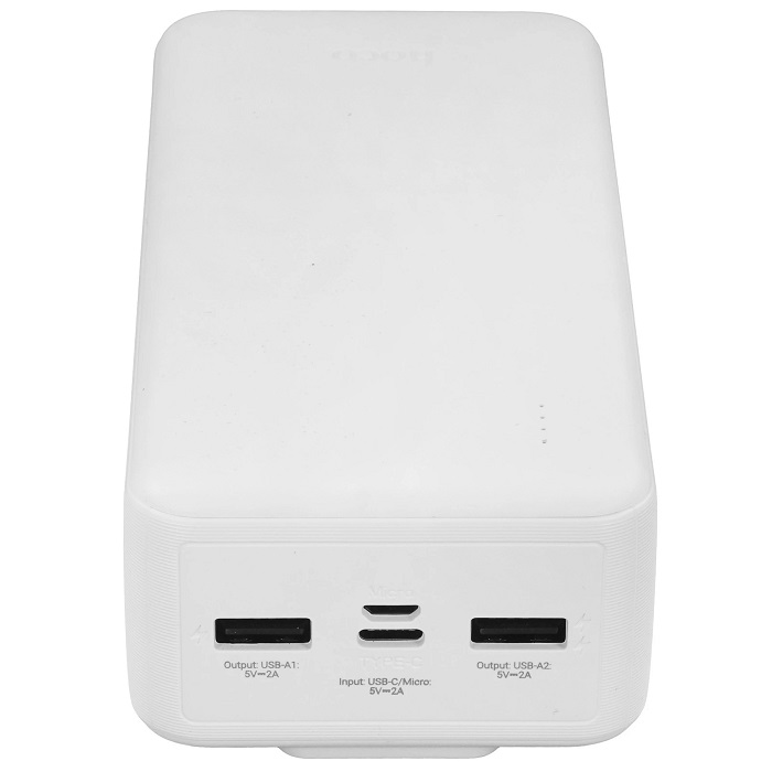 Внешний АКБ HOCO J118B Sharp (30000mAh) белый 3
