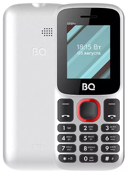 Телефон BQ 1848 Step+ White/Red 2