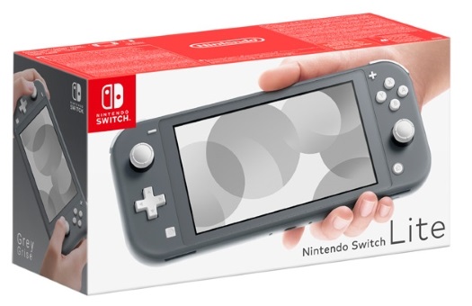 Игровая приставка NINTENDO Switch Lite серый 3