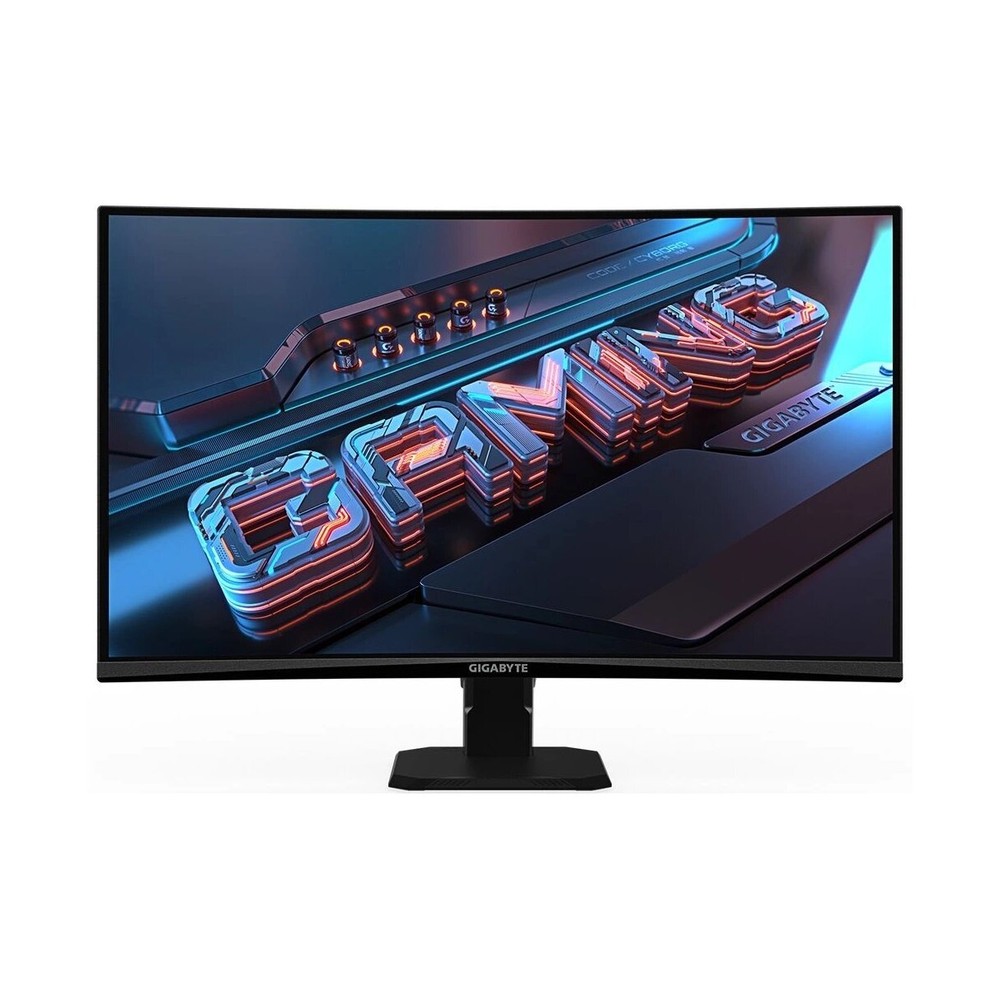 Монитор игровой 27" Gigabyte GS27FC EK (VA/ 1920x1080/ 180 Гц/ изогнутый 1500R/ HDR)