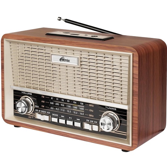 Радиоприемник RITMIX RPR-111 WOOD