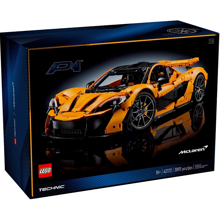Конструктор LEGO Technic 42172 "McLaren P1" 