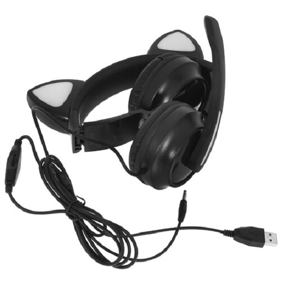 Наушники QUMO Game Cat Black (GHS 0034) 5