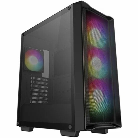 Корпус Deepcool CC560 MESH V2 черный без БП ATX 4x120мм 5x140мм 2xUSB 3.0 audio bott PSU (R-CC560-BKAMA4-G-2)