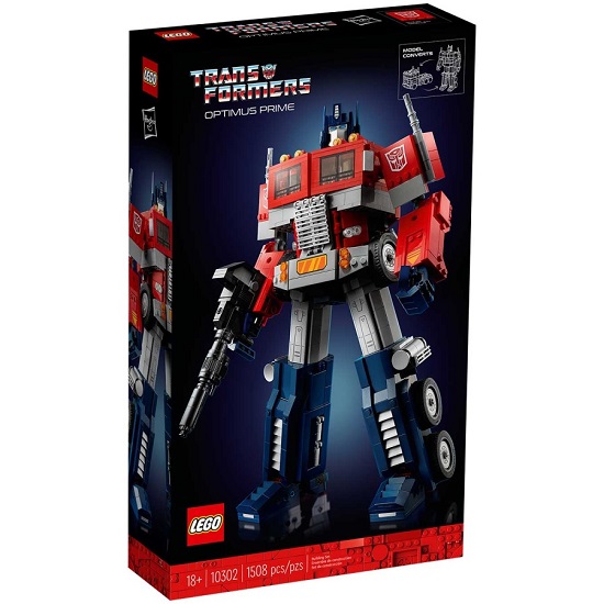 Конструктор LEGO Icons 10302 Оптимус Прайм Transformers(Уценка)