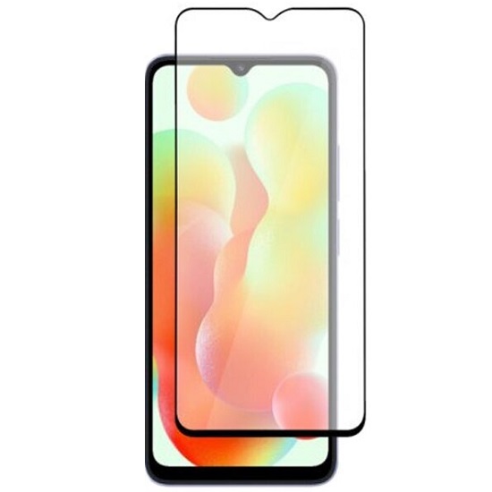 Противоударное стекло 5D ZIBELINO для Xiaomi Redmi 12C черное