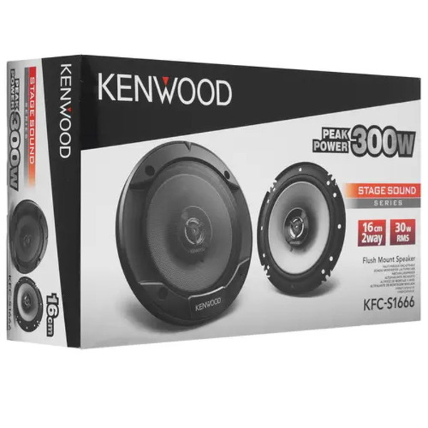 Автоакустика KENWOOD KFC-S1666 6,5" (16см) 5