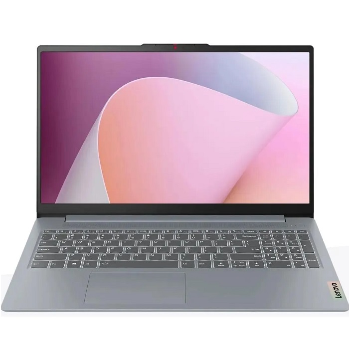 Ноутбук 15.6" Lenovo IdeaPad Slim 3 15AMN8  (AMD Ryzen 5-7520U/ 16Gb/ SSD 512Gb/ DОС) (82XQ00N7PS) серый