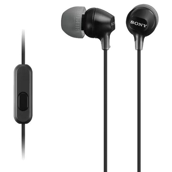 Наушники SONY MDR-EX15AP Black 2