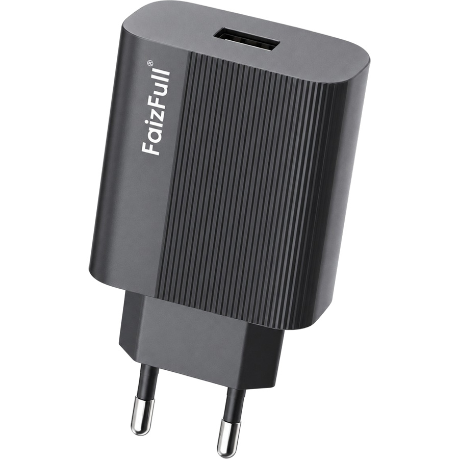 Сетевое ЗУ 1USB FaizFull FC138 Lightning, черный 2