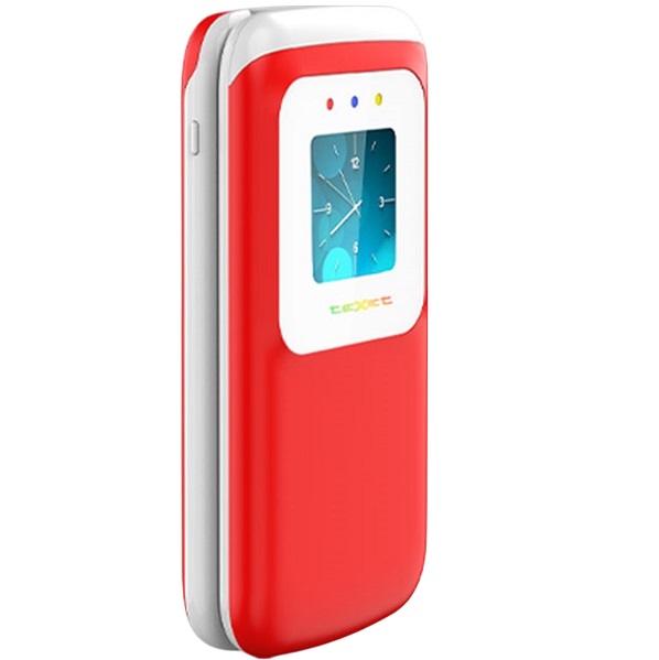 Телефон TEXET TM-325 гранатовый 2