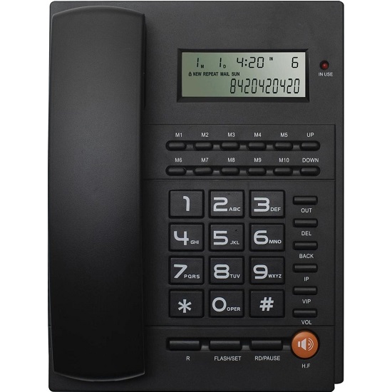 Телефон RITMIX RT-420 Black 3
