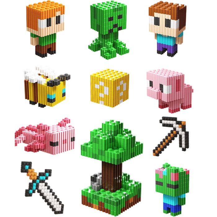 Конструктор UNICON Mini Blocks, Мой мир 10869338 2
