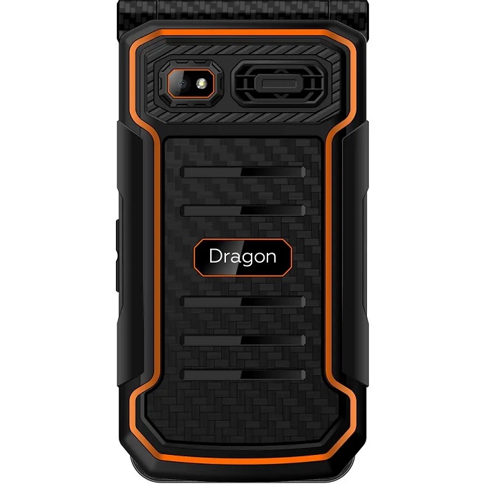Телефон BQ 2822 Dragon Black+Orange 2