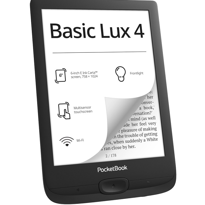 Электронная книга POCKETBOOK 618 Black 2