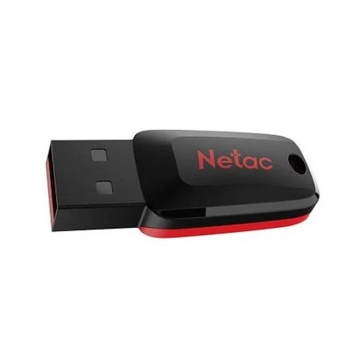 USB  8Gb NETAC U197 mini черный/красный