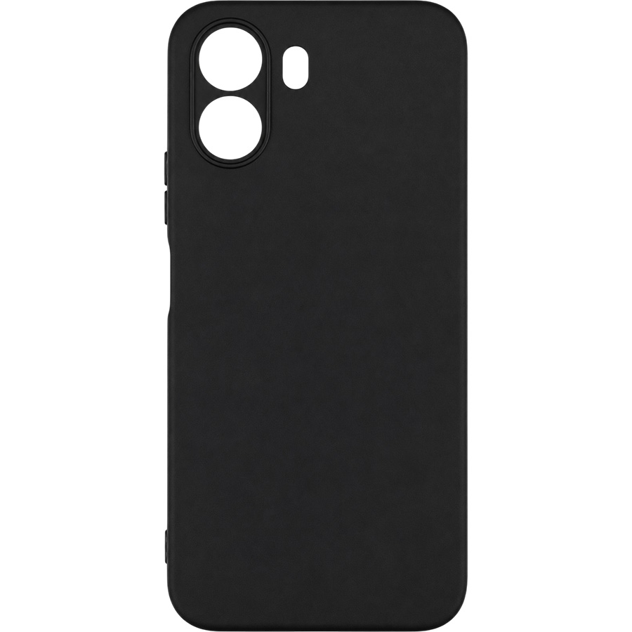 Задняя накладка ZIBELINO Soft Matte для Realme C100i 4G/C100 5G/C83 5G/P4 Lite 5G (черный) с микрофиброй