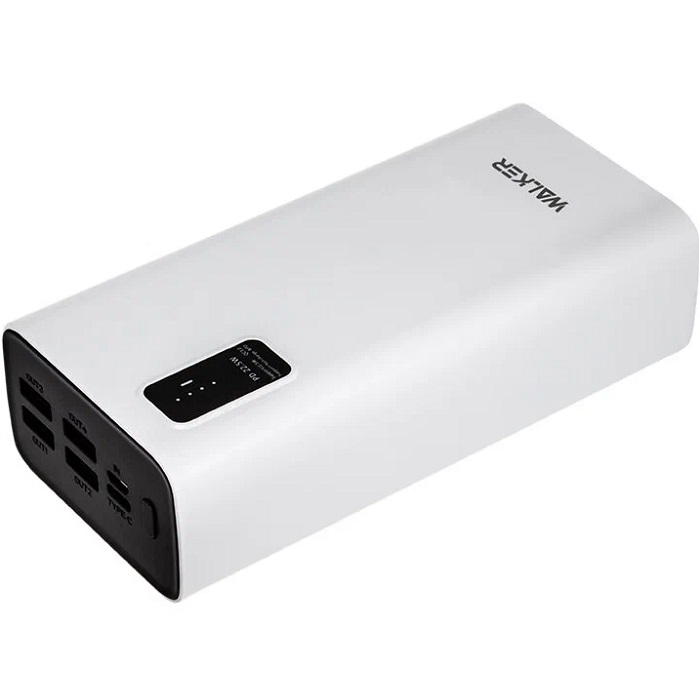 Внешний АКБ WALKER WB-730 (30000mAh) белое 2