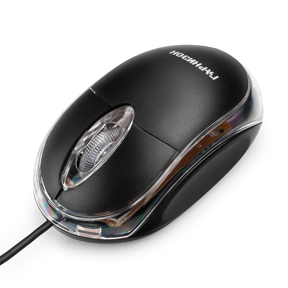 Мышь ГАРНИЗОН GM-100 черная, USB