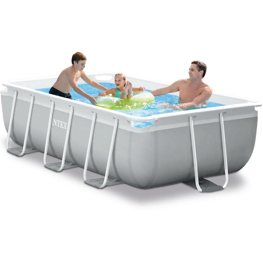 Бассейн каркасный INTEX 26784, Prism Frame 300х175х80см, 3539л, фил.-насос 2006л\ч, лестница 3