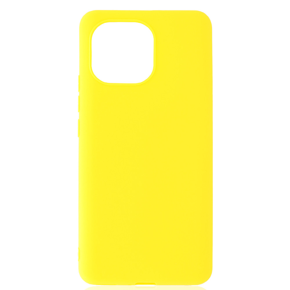 Задняя накладка ZIBELINO Soft Matte для Xiaomi Mi 11 (желтый)