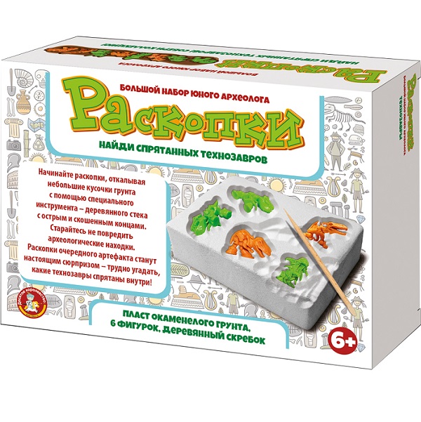 Раскопки "Технозавры" (6 фигурок) УТМ01398819 2