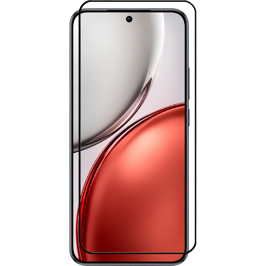 Противоударное стекло 5D ZIBELINO для Honor X9d 5G (6.79") черный
