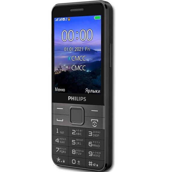 Телефон PHILIPS Xenium E590 черный (Уценка) 2