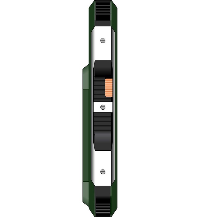 Телефон BQ 2817 Tank Quattro Power Зеленый 2