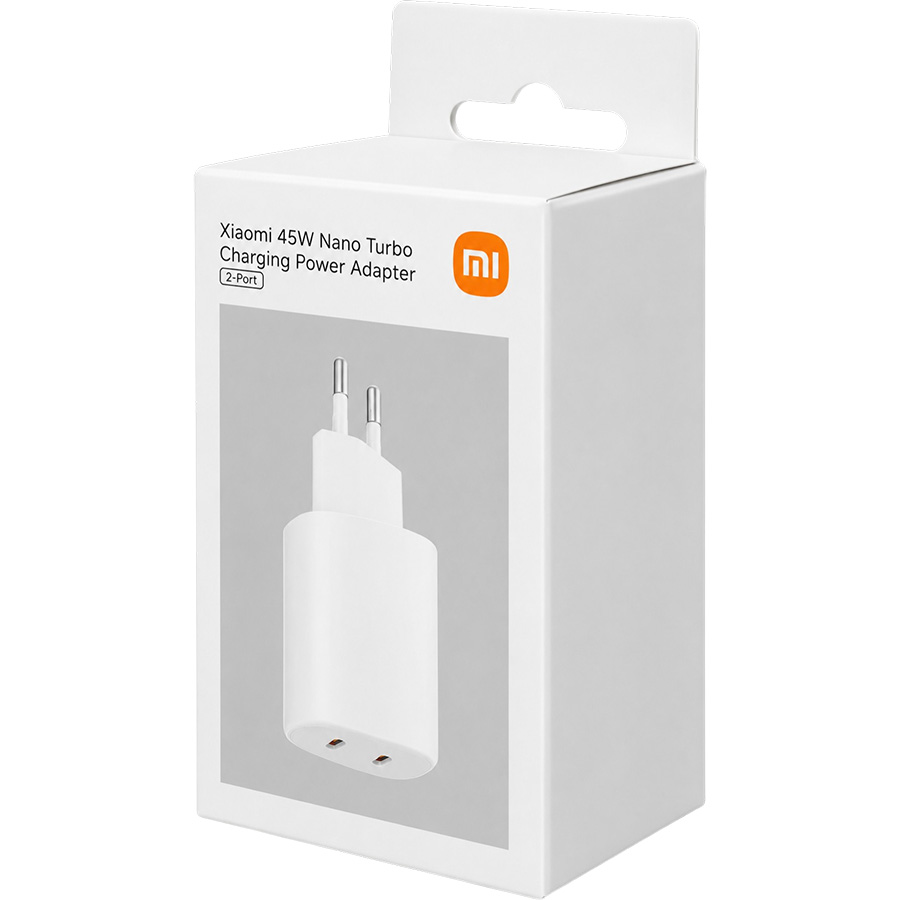 Сетевое ЗУ 2Type-C Xiaomi 45W Nano (BHR087OEU)