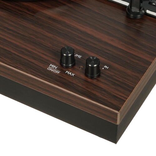 Виниловый проигрыватель RITMIX LP-340B Dark wood 4