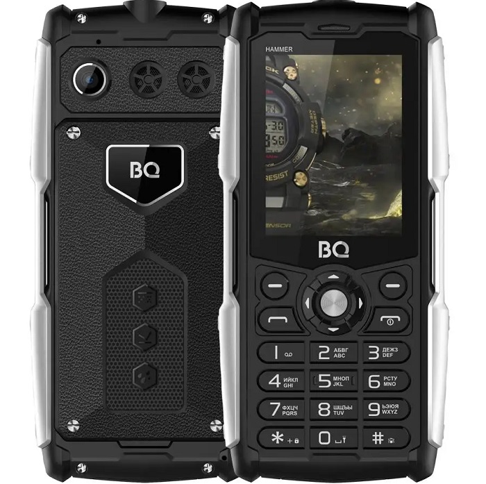 Телефон BQ 2449 Hammer Black