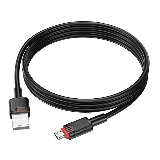 Кабель USB <--> Lightning  1.0м BOROFONE BX110 Black 3