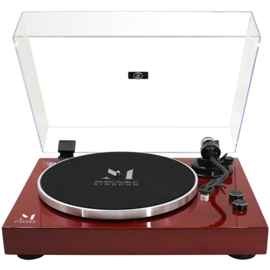 Виниловый проигрыватель Music Public Kingdom TT53AT Red Wood 2