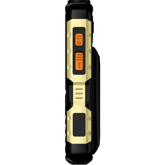 Телефон BQ 2430 Tank Power Black&gold (Уценка1) 3
