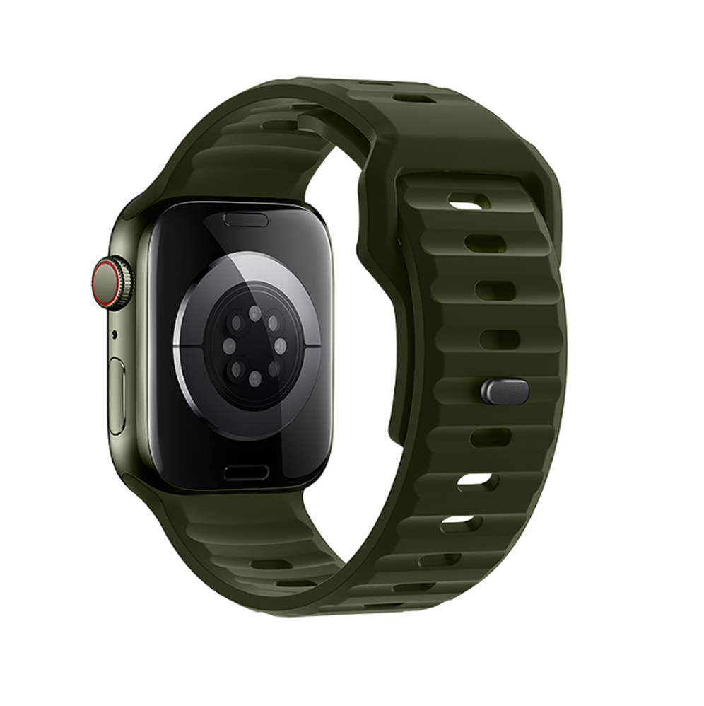 Силиконовый ремешок HOCO WA27 Flexible для APPLE Watch 38/40/41mm, зелёный