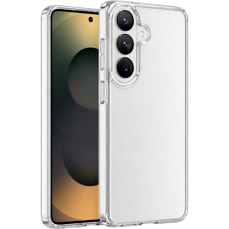 Задняя накладка KEEPHONE HYBRID TRANSPARENT CASE  для Samsung Galaxy S26, CLEAR