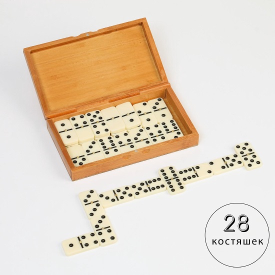 Домино "Классика", 28 шт, 12 х 18.5 см 537847 2