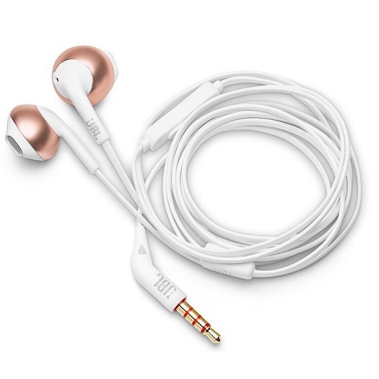 Наушники JBL T205 розовое золото 5