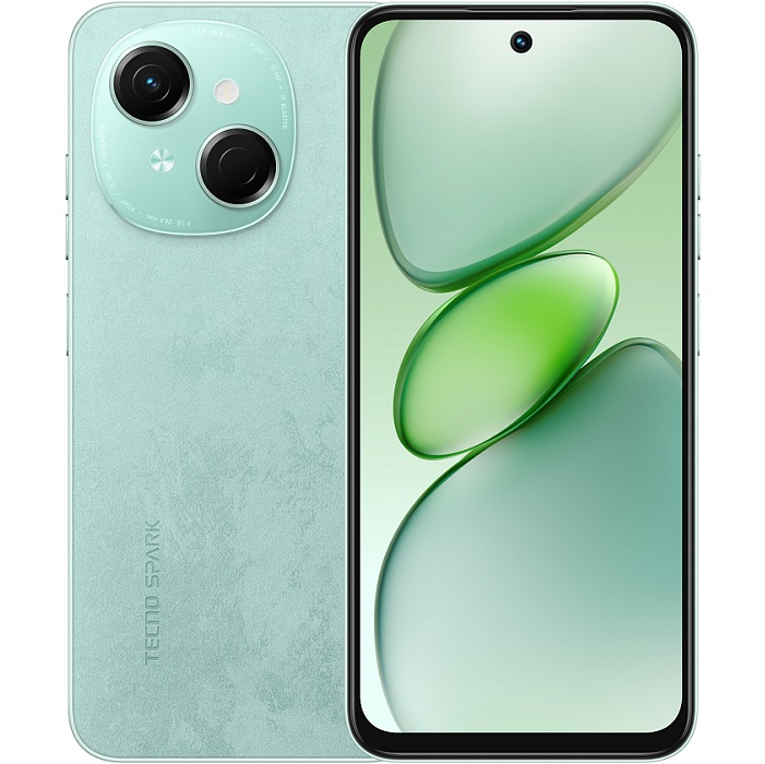 Смартфон Tecno Spark Go 1 4/128 Зеленый