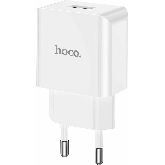 Сетевое ЗУ 1USB 2.1A HOCO C106A Leisure, белый