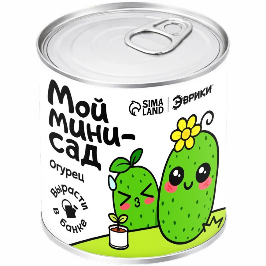 Набор для опытов ЭВРИКИ "Мой мини-сад", огурец   10931025 2