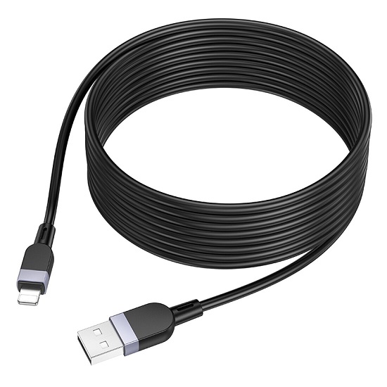 Кабель USB <--> Lightning  3.0 HOCO X109 Energy, чёрный 5