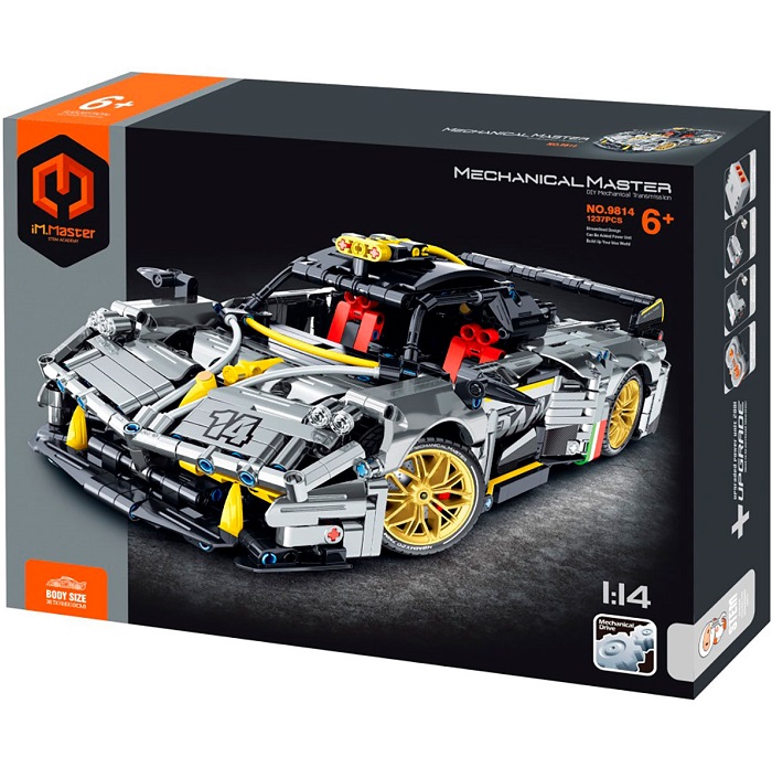 Конструктор IM.Master "Grey Supercar" 9814_MK