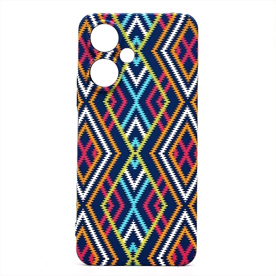 Задняя накладка Luxo Creative для Xiaomi Redmi 13C 5G/Poco M6 5G (116) (multicolor) (229743)