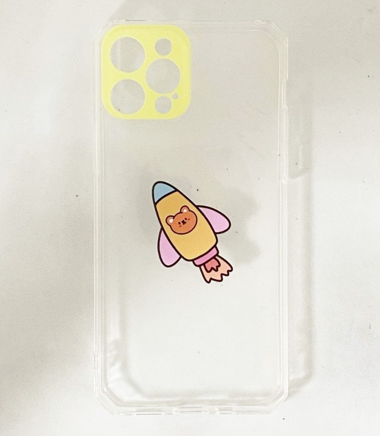 Задняя накладка MOBI для iPhone 12 Pro (ракета)